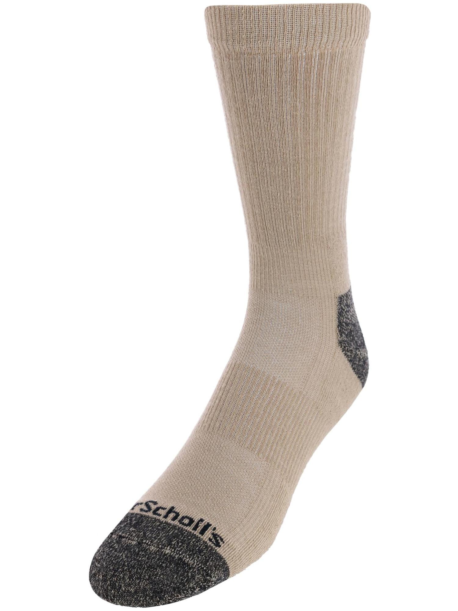 Dr. Scholl's Crew Compression Work Socks (2 Pair Pack) (Men)