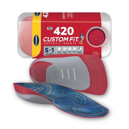 Dr. Scholl’s® Custom Fit® Foot Orthotics 3/4 Length Inserts, CF 420, All-Day Pain Relief for Feet