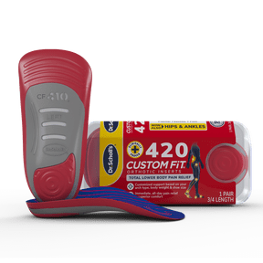 Dr. Scholl’s® Custom Fit® Foot Orthotics 3/4 Length Inserts, CF 420, All-Day Pain Relief for Feet
