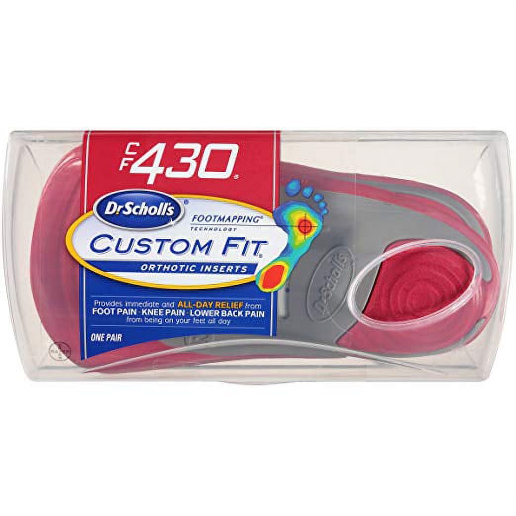 Dr. Scholl's Custom Fit Orthotic Inserts, CF 430