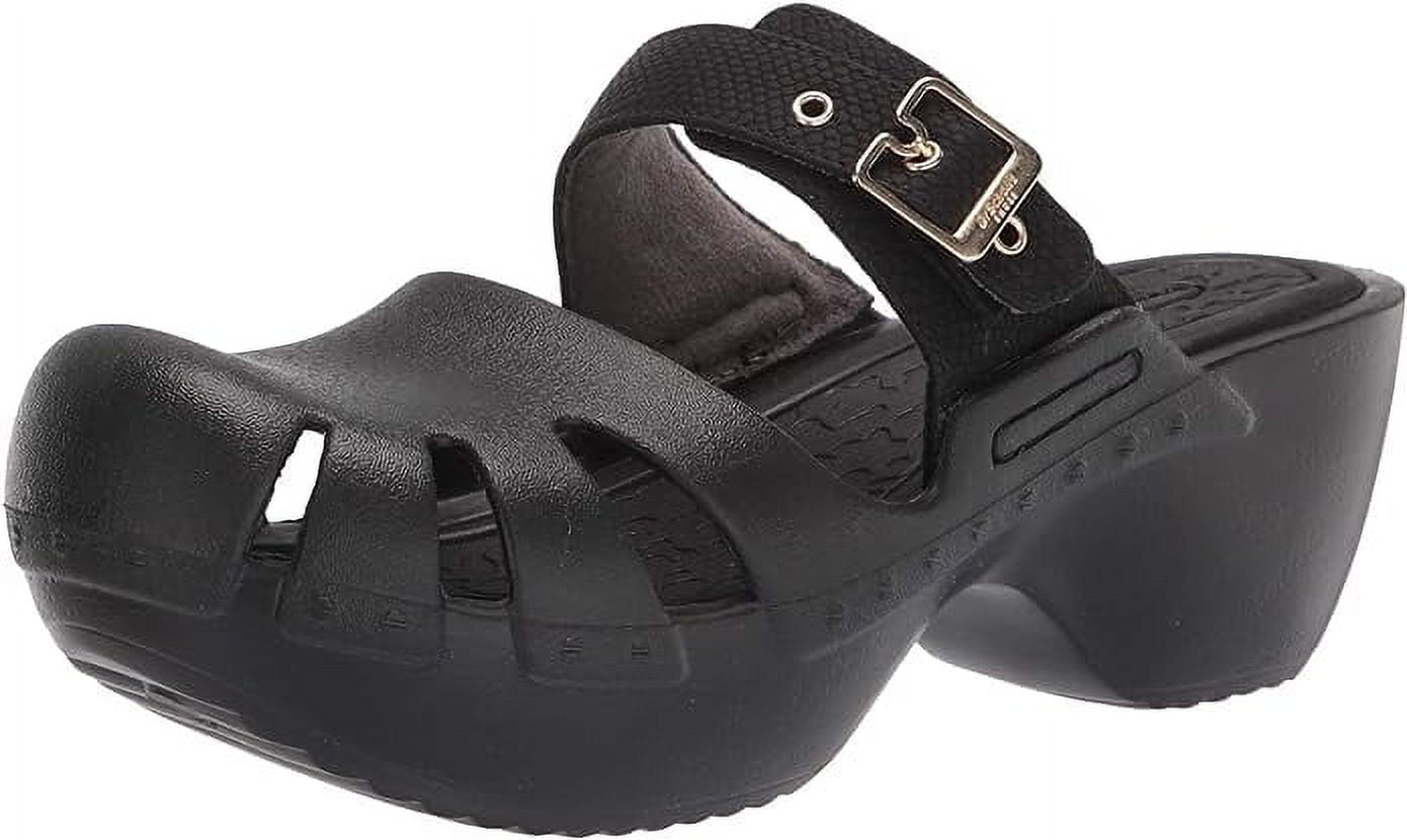 Dr Scholls Womens Black Goring Ruler Almond Toe Block Heel Slip On Dress Sz 8.5 Dr. Scholl main image 2