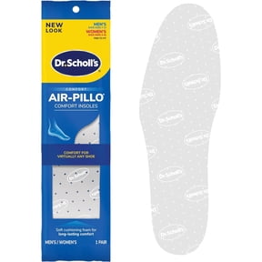 Dr. Scholl's Air Pillo White Insole Cushion Insert, Unisex Adult, 2-Pack