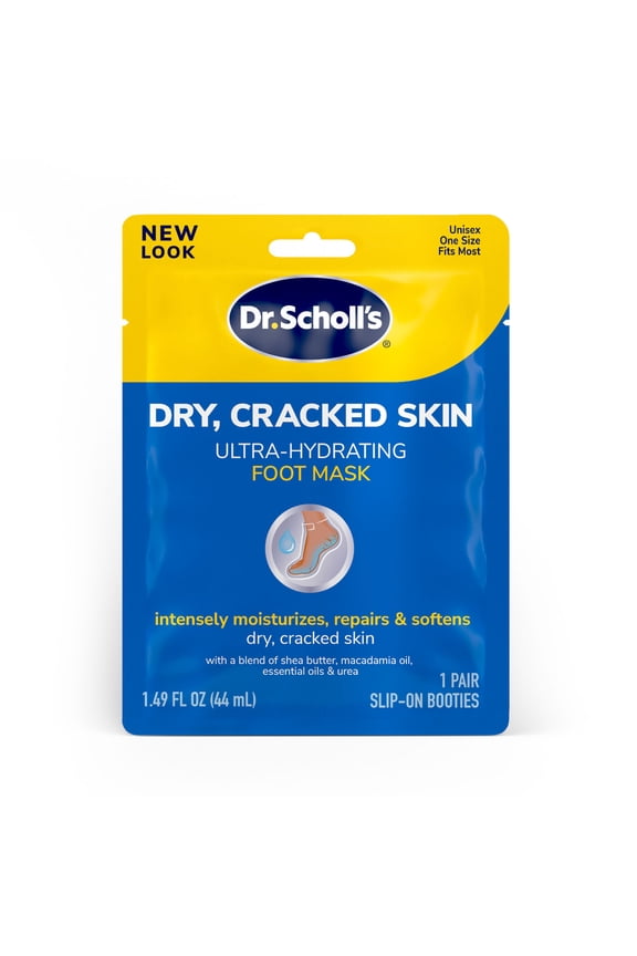 ® Dry, Cracked Skin Ultra-Hydrating Foot Mask, 1 Count