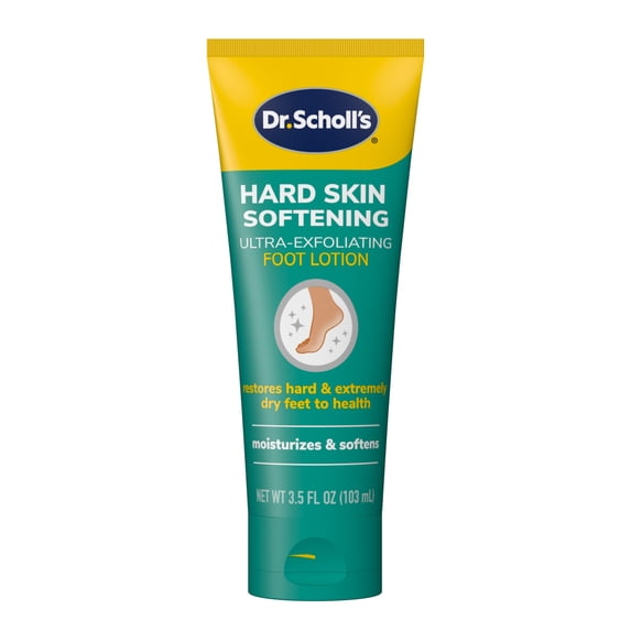 Dr. Scholl's Dry, Flaky Skin Remover Ultra Exfoliating Foot Lotion, 3.5 oz