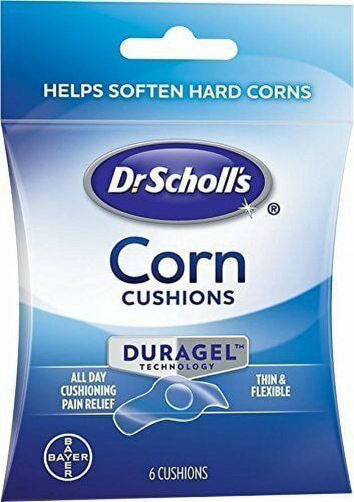 Dr Scholl's Duragel Corn Cushion 6 Count Per Pack 4 Packs