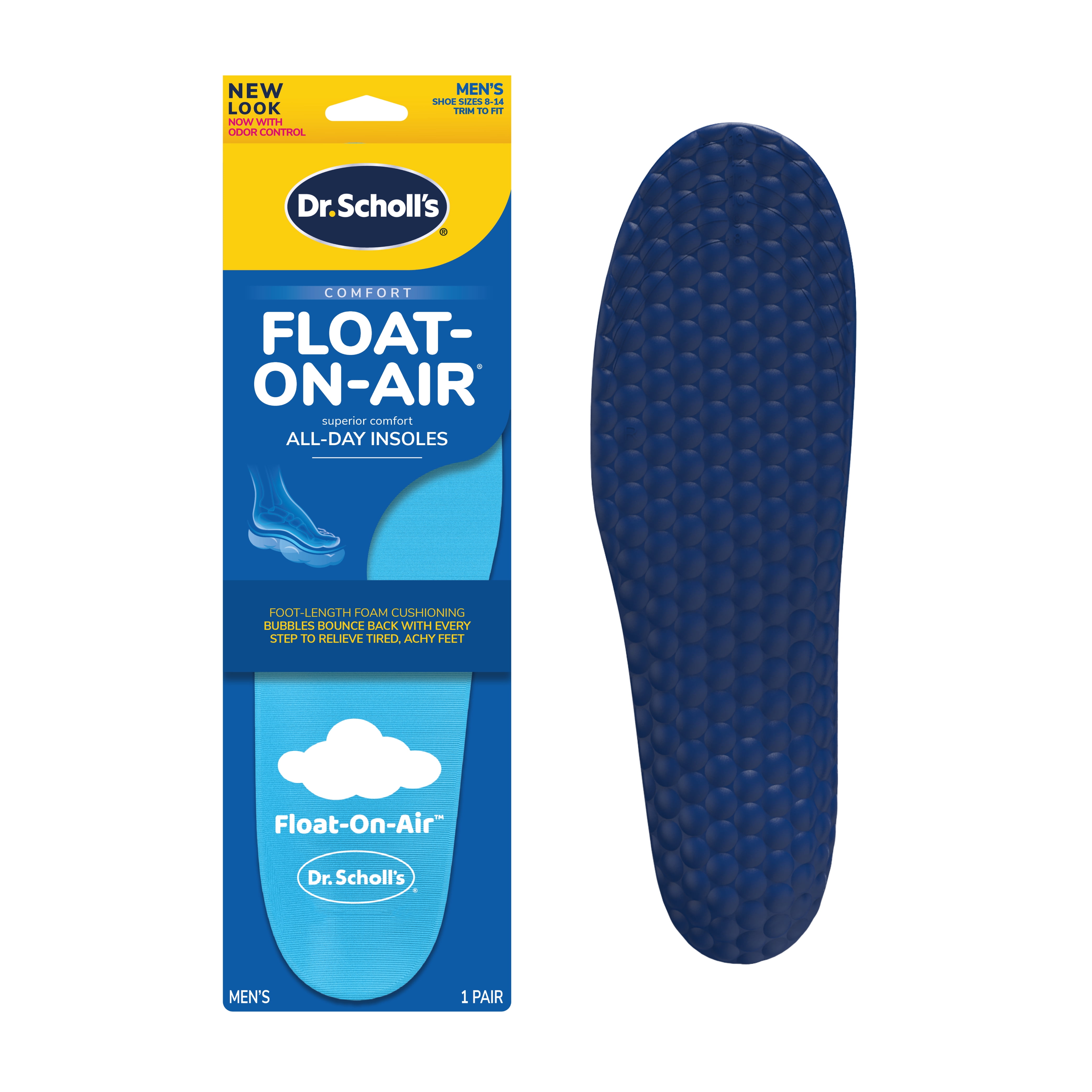 Dr. Scholl's® Float-On-Air® Comfort Insoles, Men Sizes (8-14), 1 Pair, Full  Length