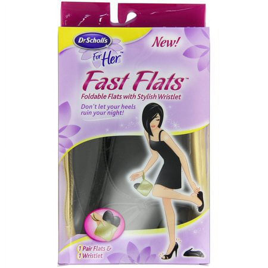 Dr. Scholl s For Her Fast Flats Size 5 6 Shoes Walmart