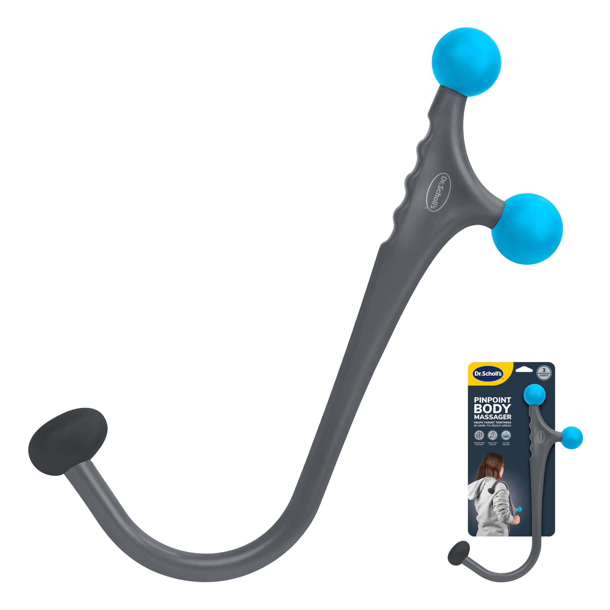 Dr. Scholl's Full Body Pinpoint Body Massager With 3 Pressure Points