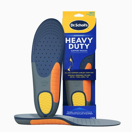 Dr. Scholl's Heavy Duty Insoles Men's Foot Arch Support, 1 Pair