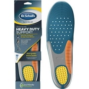 Dr. Scholls Heavy Duty Support Pain Relief Orthotics, Designed for Men over 200lbs with Technology to Distribute Weight and Absorb Shock with Every Step for Mens 8-14