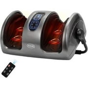 Dr. Scholl's Deep Kneading Foot & Calf Massager Heated, Air Compression & Adjustable Stand for Foot & Calf Care