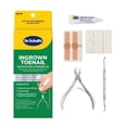 thumbnail image 1 of Dr. Scholl's INGROWN TOENAIL PAIN RELIEVER & TRIMMING KIT, 0.3 oz // Only OTC Treatment Proven to Relieve Ingrown Toenail Pain - Includes Medicated Gel + Foam Rings Bandages Clipper Pusher Tools, 1 of 5