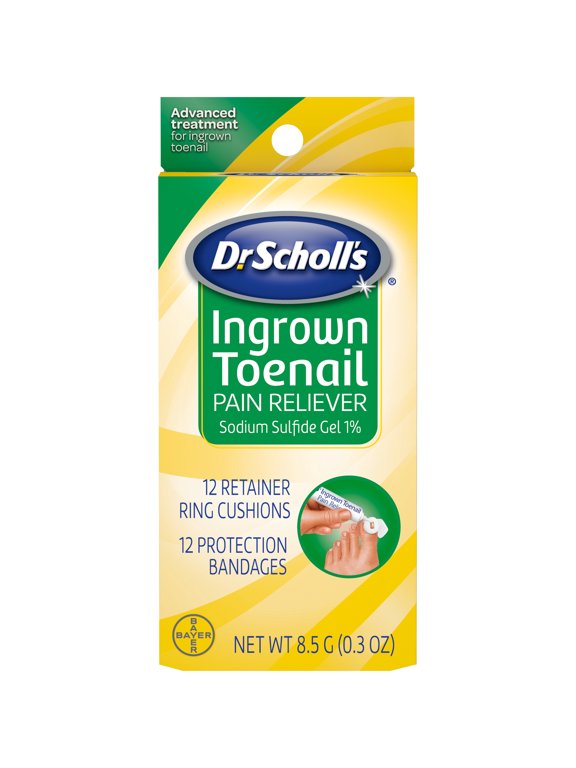 Dr Scholl's Ingrown Toenail Pain Reliever Gel Kit, 0.3oz