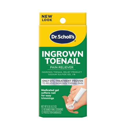 Dr. Scholl's Liquid Gel Orthotics Toenail Pain Reliever Softens Nails & Protects Skin, 0.3oz