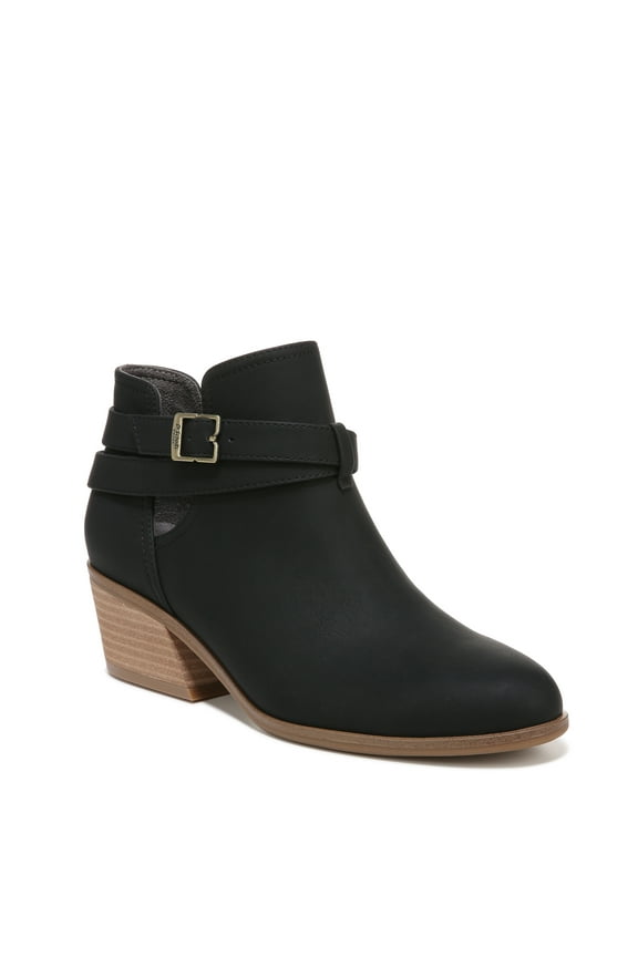 Shoes Womens Literally Ankle Boot Black Smooth 7M