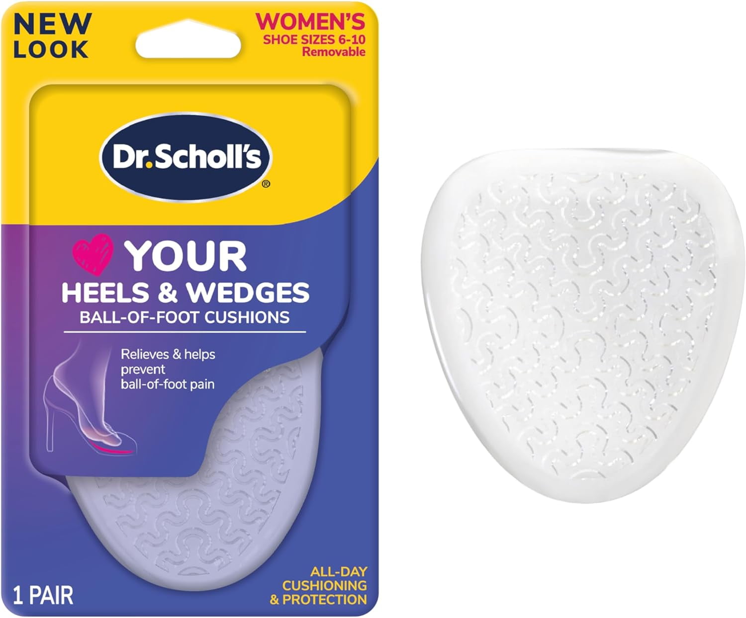 Dr Scholls Stylish Step Ball of Foot Cushions - High Heels Shoe Inserts NEW  | eBay