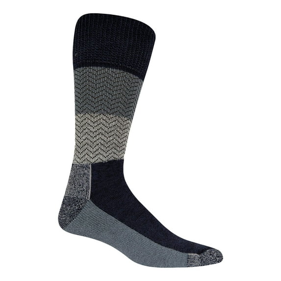 Dr. Scholl's Advanced Relief Blister Guard Casual Chevron Crew Socks, 3-Pack