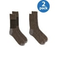 thumbnail image 1 of Dr. Scholl's Men's Advanced Relief Casual Crew Socks 2 Pack, 1 of 3