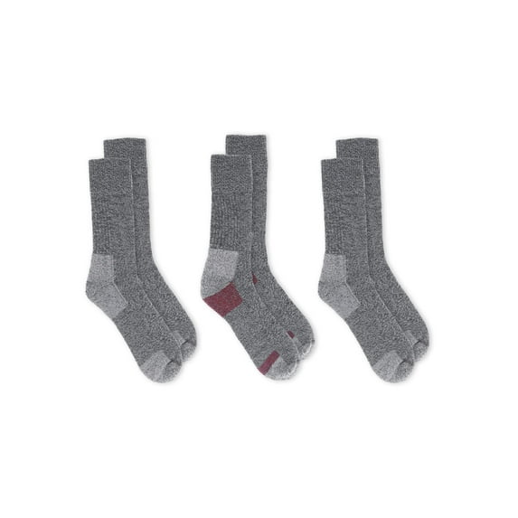 Dr. Scholl's Men's Big and Tall Advanced Relief Blister Guard® Casual Crew Socks, 3 Pack