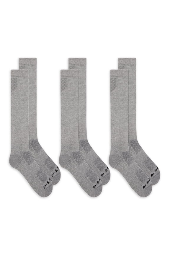 Men's Big and Tall Compression Work Socks, Over the Calf, 3 Pack