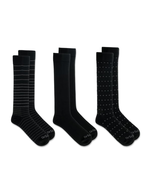 Men's Graduated Compression over the Calf Socks 3 Pack