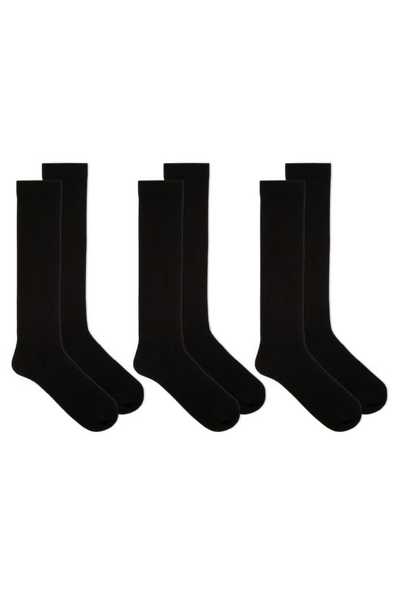 Men's Graduated Compression Over the Calf Socks 3 Pack