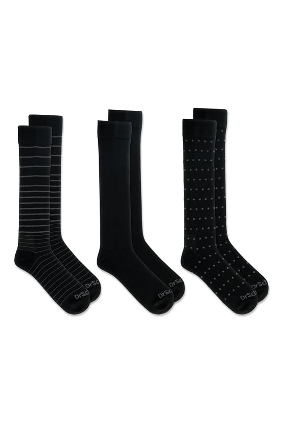 Men's Graduated Compression over the Calf Socks 3 Pack