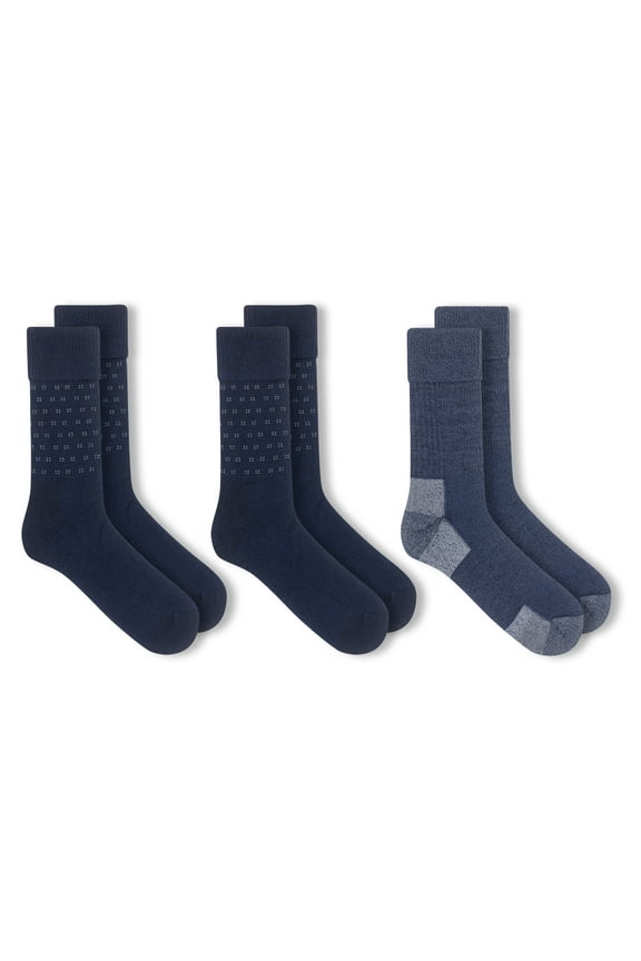 Men's P3 Advanced Relief Dot/Solid Crew Socks