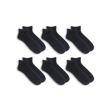 Dr. Scholl's Men's P6 Diabetic Circulatory Lowcut Flat Knit Socks Big & Tall