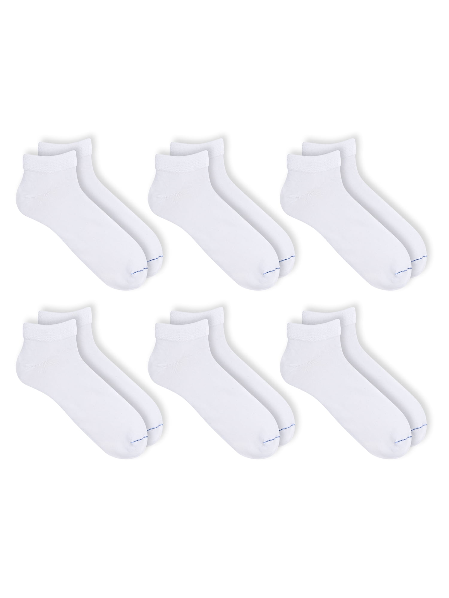 Dr. Scholl's Men's P6 Diabetic Circulatory Lowcut Flat Knit Socks Big & Tall, Size 13-15