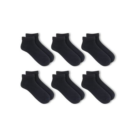 Dr. Scholl's Men's P6 Diabetic Circulatory Lowcut Flat Knit Socks