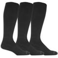 thumbnail image 1 of Dr. Scholl's Men's Work Compression Over the Calf Socks 3 Pack, 1 of 11