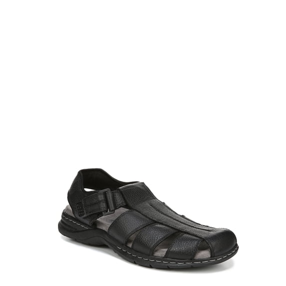 Dr. Scholl's Mens Gaston Leather Casual Fisherman Sandals