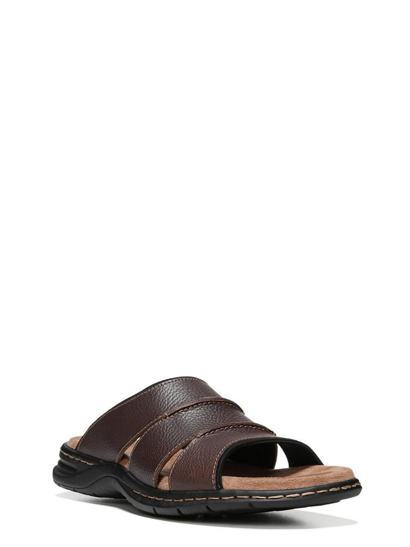 Dr. Scholl\'s Dark Brown Leather Sandals Dr. Scholl main image 3