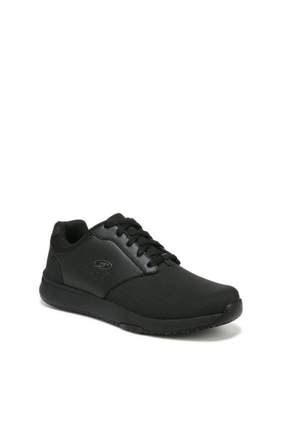 Men's Intrepid Slip Resistant Sneaker Black 10.5W