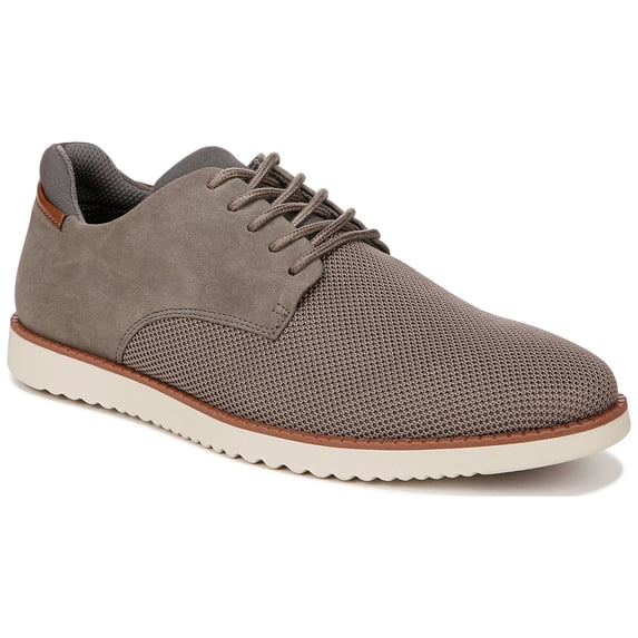 Dr. Scholl's Mens Sync Knit Lace Up Oxford Grey Knit 11.5 M