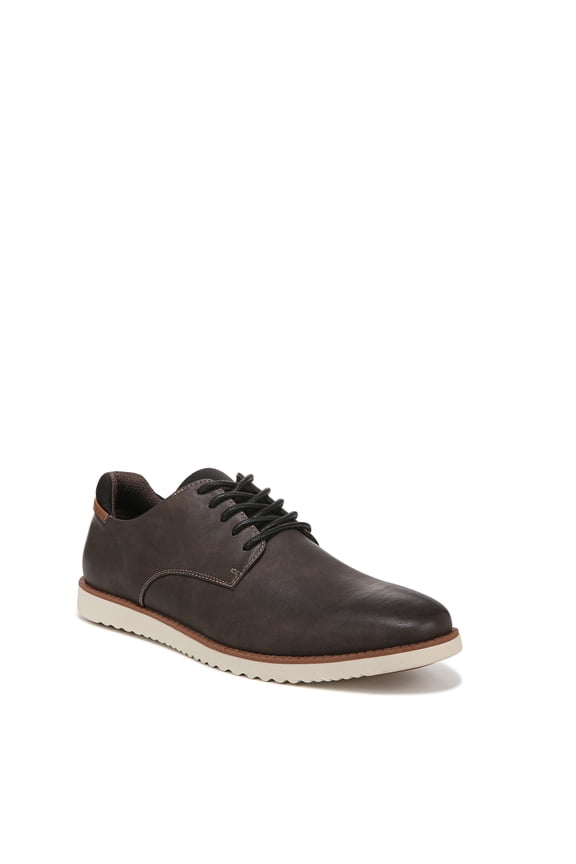 Mens Sync Lace Up Oxford Dark Brown Fearless 10.5 W