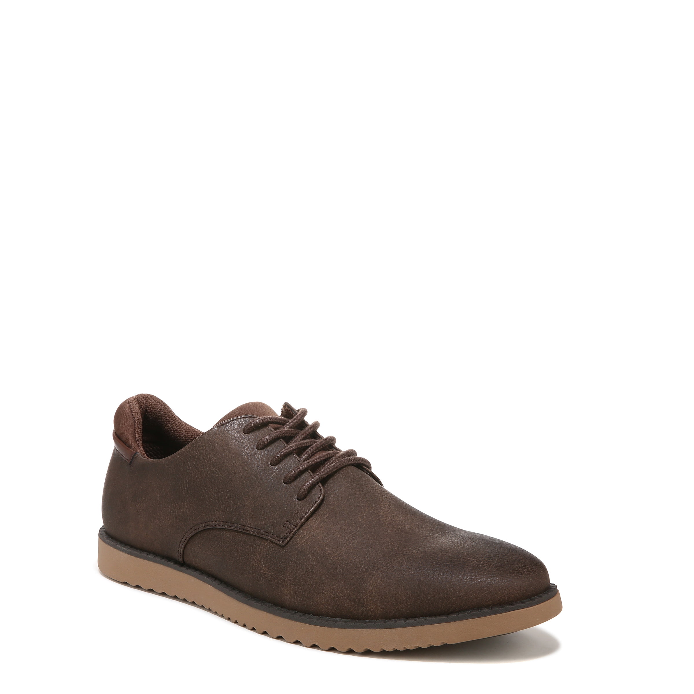 Dr. Scholls Mens Sync Oxford Shoes Brown Lace Up Casual Derby Sneakers Dr. Scholls Sync Oxford Leather Dress Shoe Brown Men Size 12  main image 3