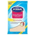 thumbnail image 1 of Dr Scholl's Molefoam Padding Extra Soft All Day Relief, 2 Strips, 1 of 6