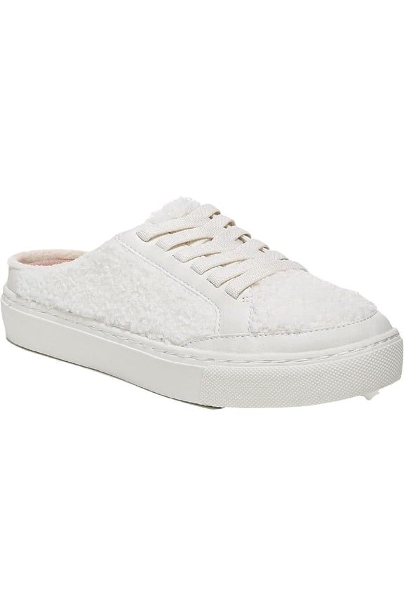 NBD Women's Faux Shearling or Wool Slip On Sneaker Mules