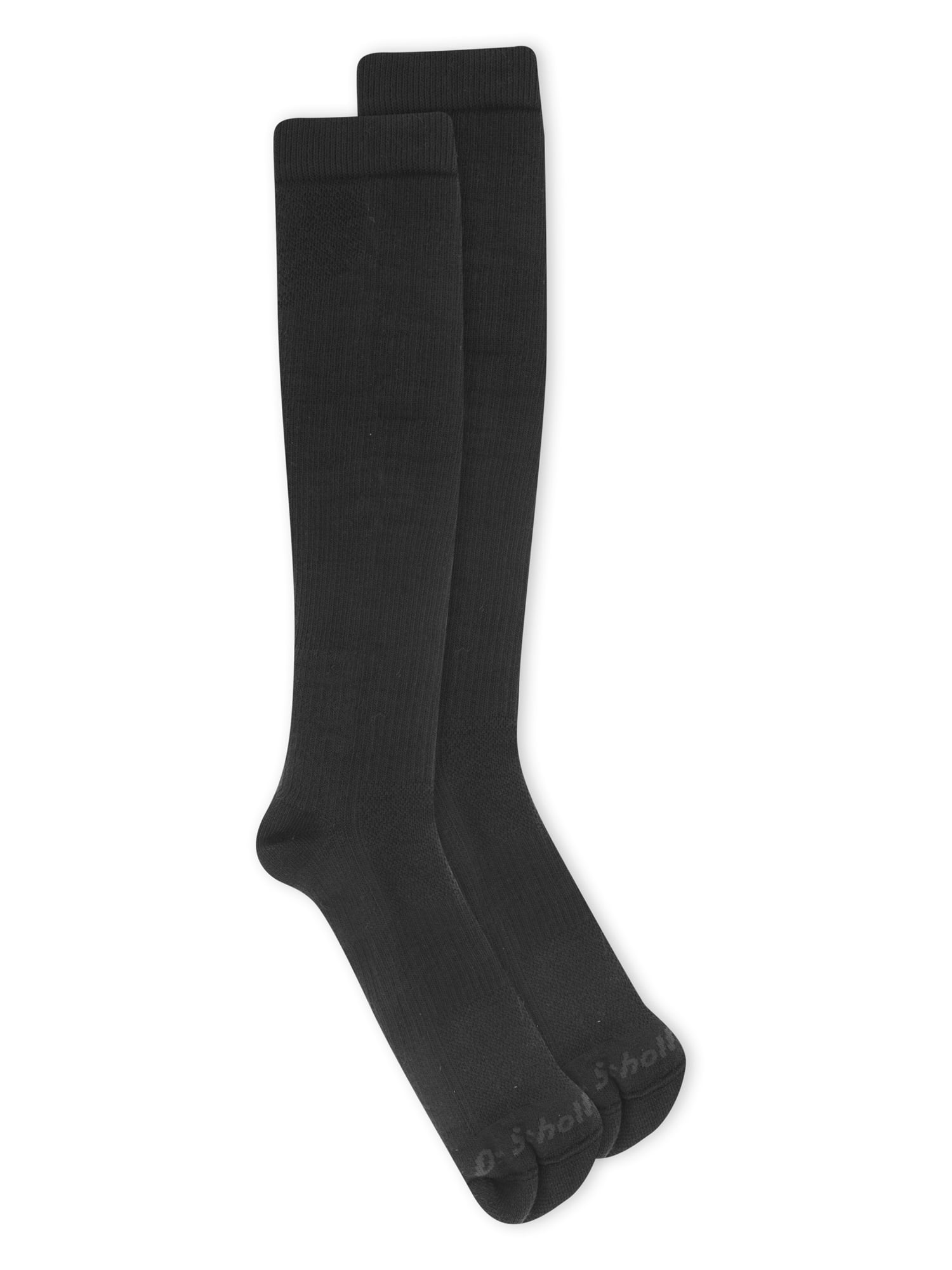 Dr Scholl's P1 Men's Work Compression Socks, B&T, Black