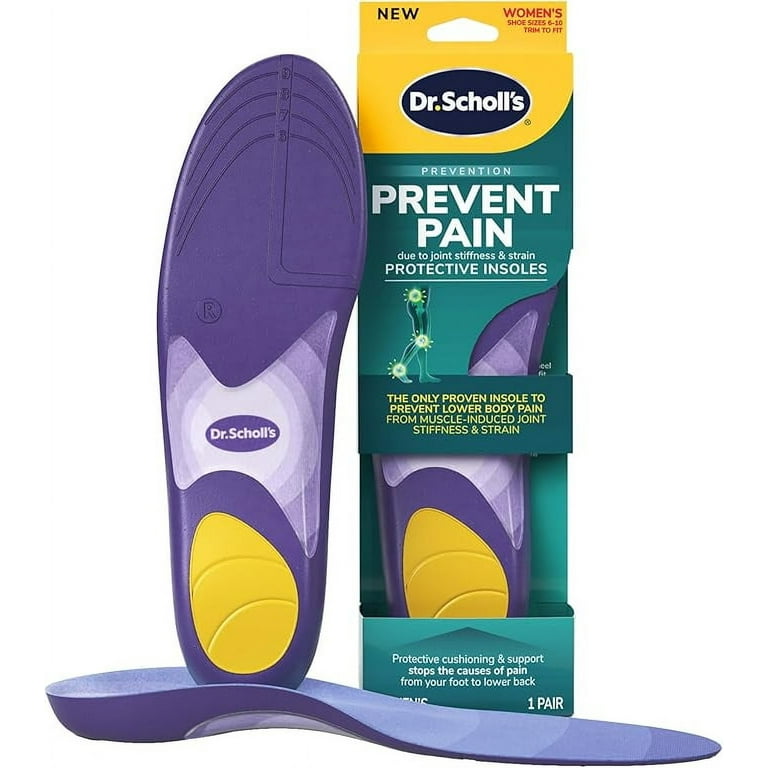 Prevent Pain Protective Insoles for Women, Women's Size 6 to 10, Purple Prevent Pain Protective Insoles for Women, Women's Size 6 to 10, Purple