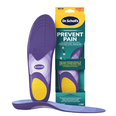 Dr. Scholl's Prevent Pain Foam Cushioning Insoles, Women Shoe Sizes 6-10, 1 Pair
