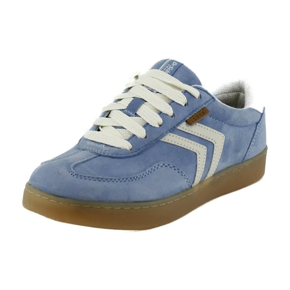 Dr. Scholl's Rebel Sport Women's Fashion Sneakers Blue Sky Leather Size 6.5 M