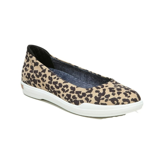 Dr. Scholl's Rise Shine Women's Faux Suede Lightweight Cushioned Ballet Flats