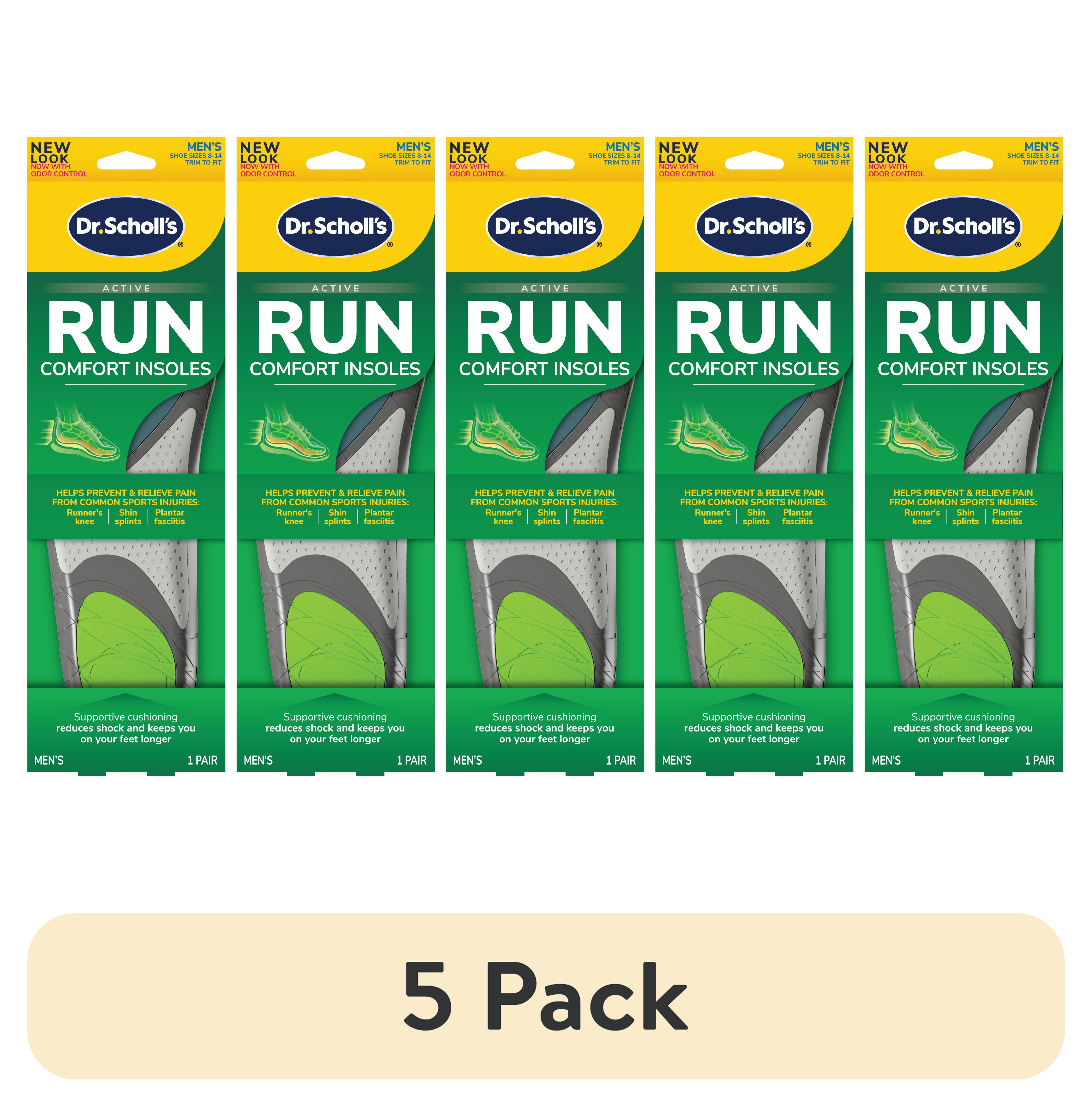 Dr. Scholl's® Run Active Comfort Foam Insoles, Men Shoe Sizes 8-14, 1 Pair, Trim to Fit Dr. Scholl's® Run Active Comfort Foam Insoles, Men Shoe Sizes 8-14, 1 Pair, Trim to Fit