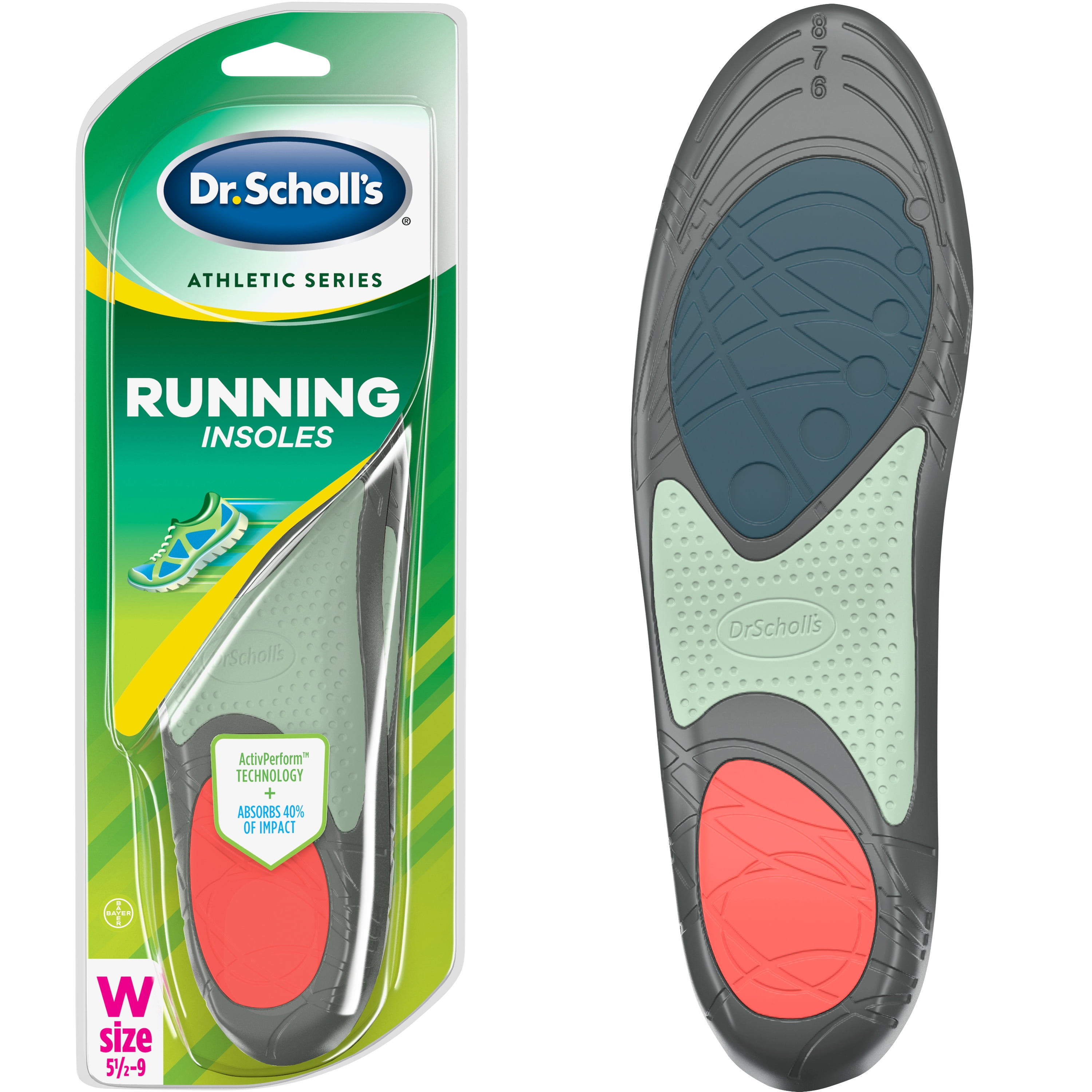 Scholl's Running Insoles Reduce Shock and Ireland Ubuy