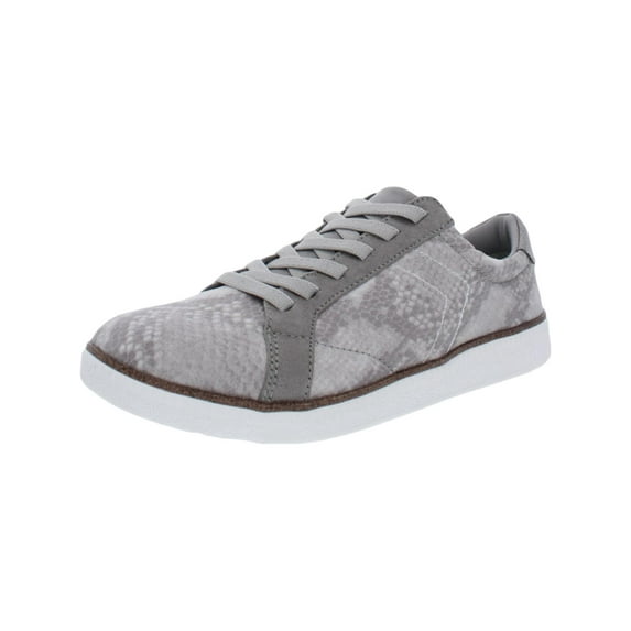 Dr. Scholl's Seaside Women's Lace-Up Low Top Cushioned Sneakers Gray 10W