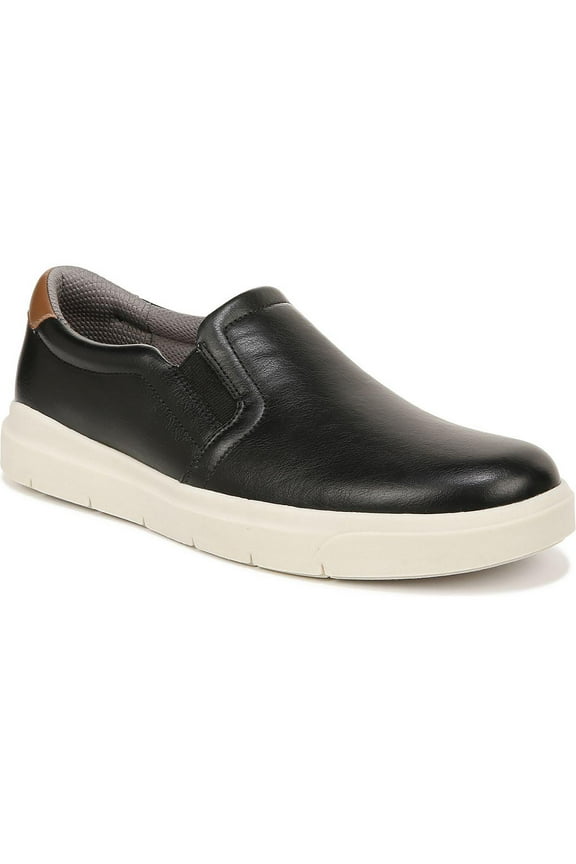 Shoes Mens Madison Faux Leather Slip On Casual and Fashion Sneakers