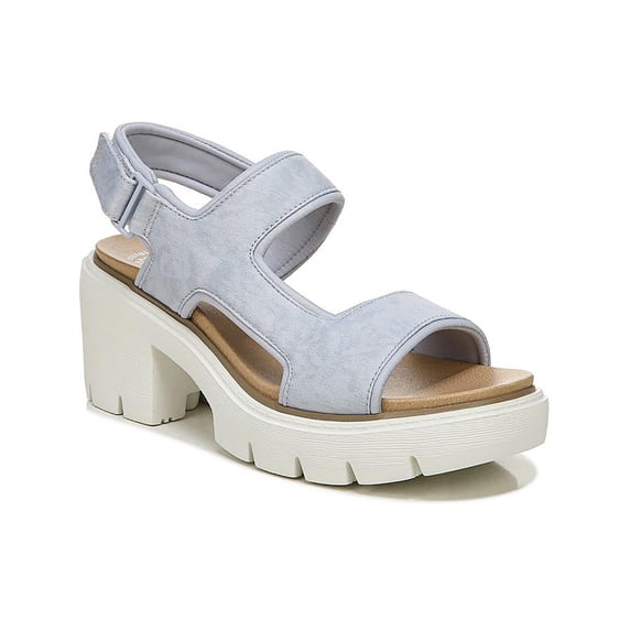 Dr. Scholl's Shoes Womens Almost There Ankle Strap Lugged Sole Platform Sandals
